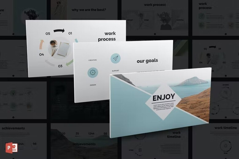 Enjoy-PowerPoint-Template-free-download
