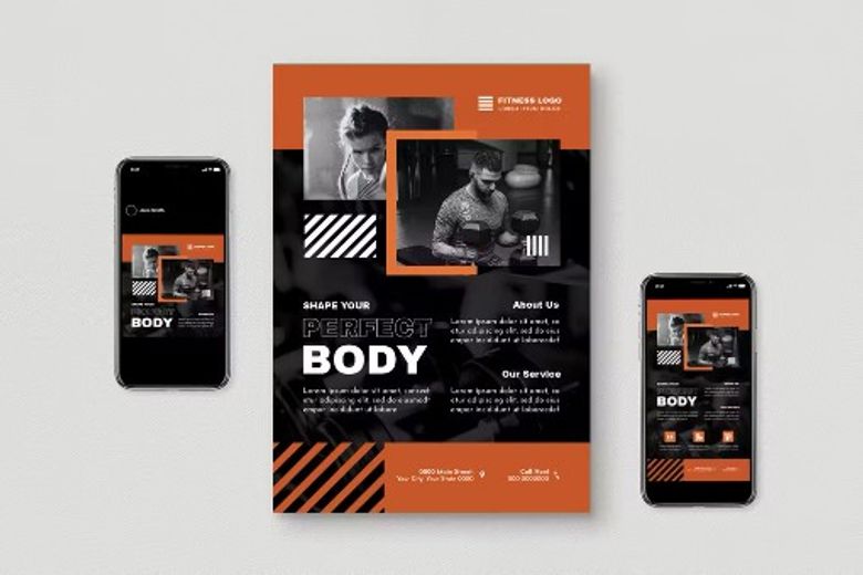 Fitness-Flyer-Set-free-download