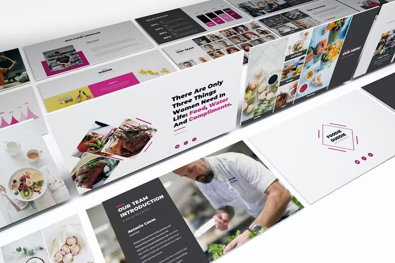 Foodie-Duddie-Powerpoint-Template-free-download