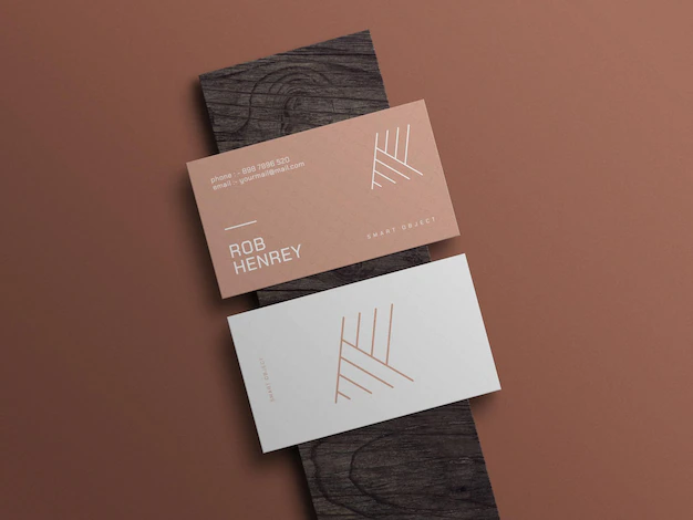 Free PSD | Business card mockup