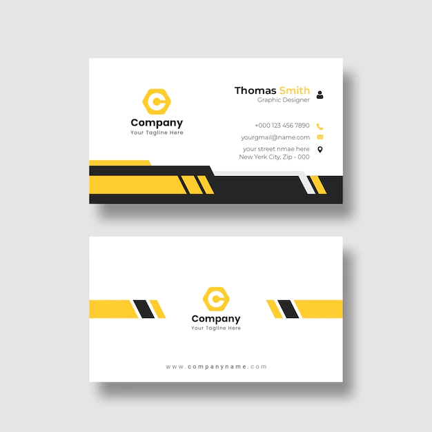 Free PSD | Modern professional business card template