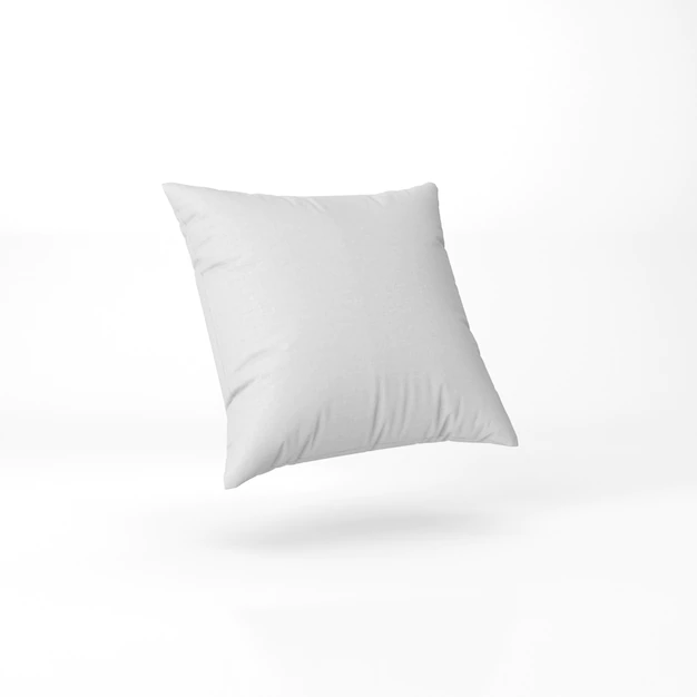 Free PSD | Set of blank pillow isolated