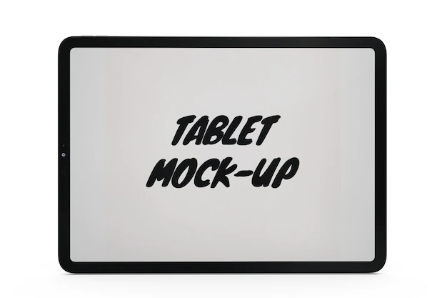 Free PSD | Tablet mock-up isolated