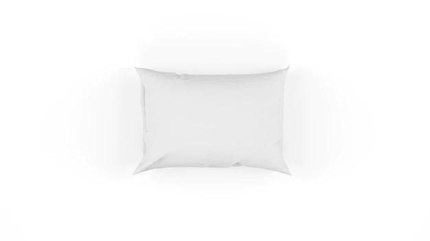 Free PSD | White pillow isolated