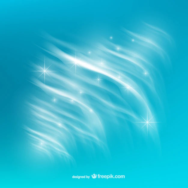 Free Vector | Abstract blue background with sparkling stars