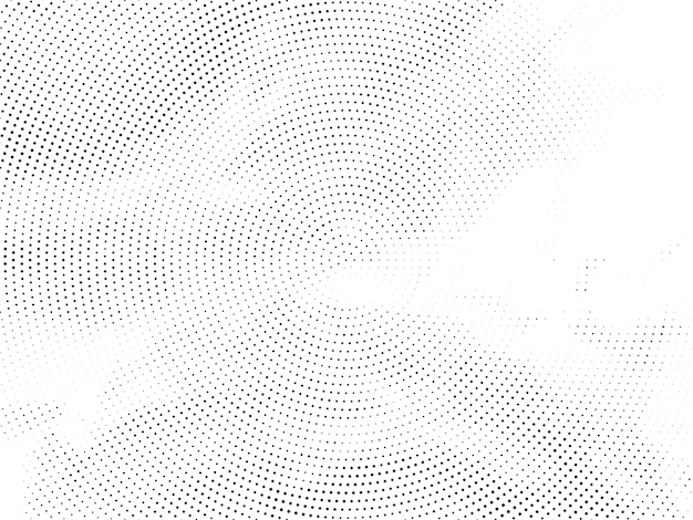 Free Vector | Abstract circular halftone design background vector