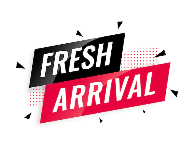 Free Vector | Abstract fresh arrival banner template