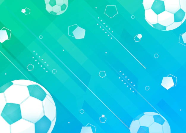 Free Vector | Abstract gradient football background