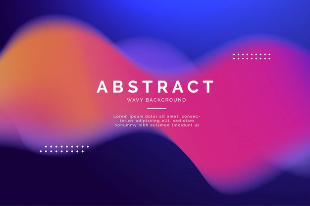 Free Vector | Abstract modern background with waves