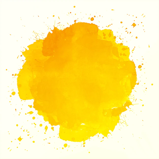 Free Vector | Abstract orange splash watercolor background
