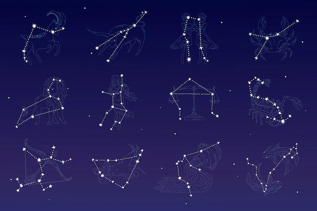Free Vector | Astrological star signs set