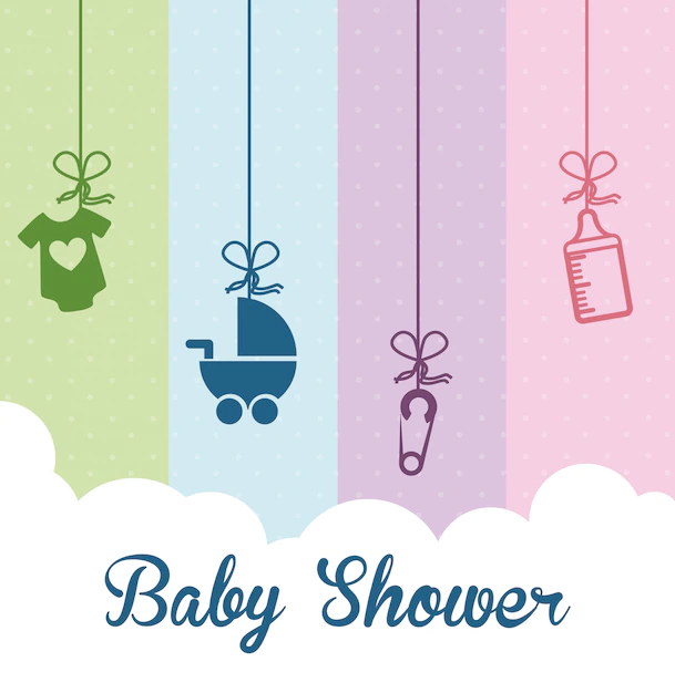 Free Vector | Baby shower