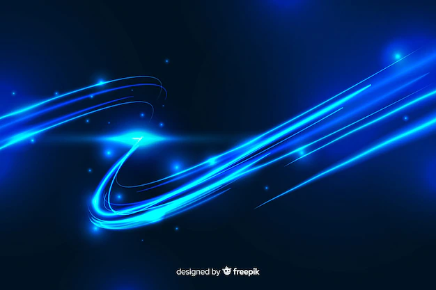 Free Vector | Background high speed lights trail