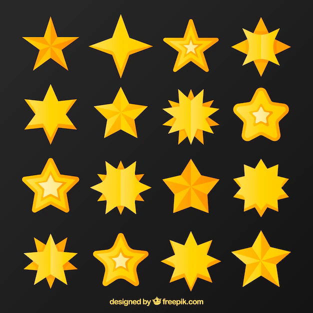 Free Vector | Big star collection