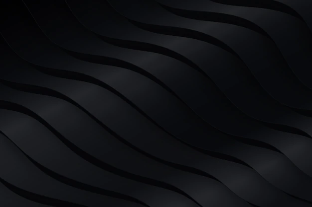 Free Vector | Black wavy shapes background