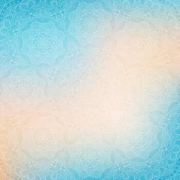 Free Vector | Blue abstract background with mandalas