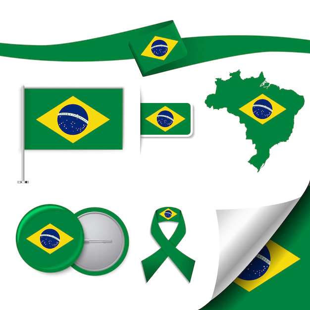 Free Vector | Brazil representative elements collection
