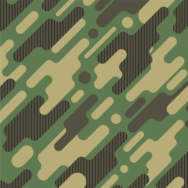 Free Vector | Camouflage pattern background