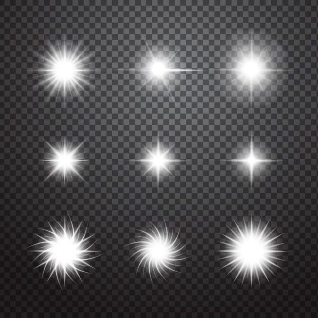 Free Vector | Decorative sparkles set