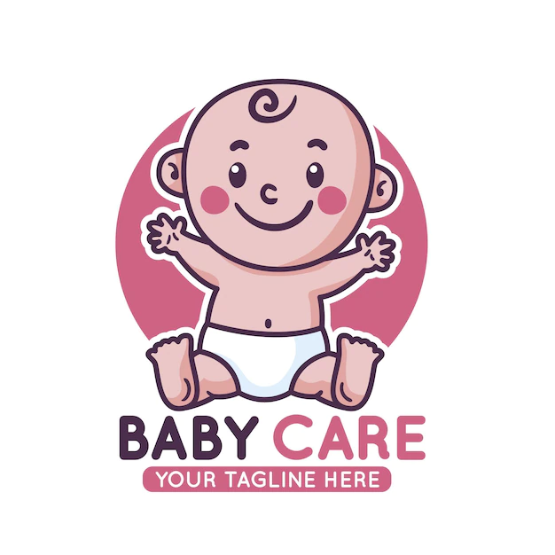 Free Vector | Detailed baby logo