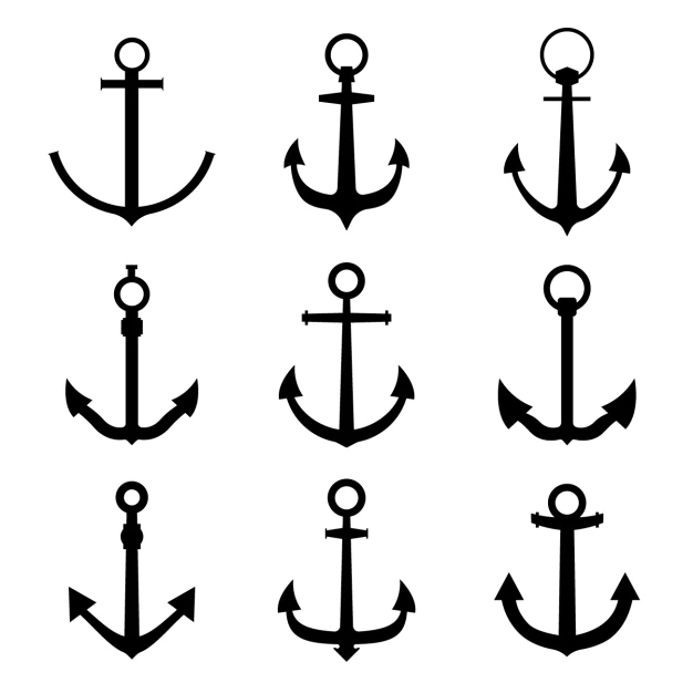 Free Vector | Different anchors
