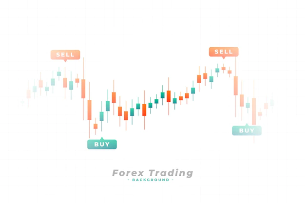 Free Vector | Economic world forex trading background