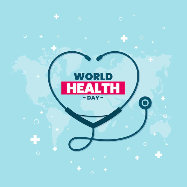 Free Vector | Flat world health day celebration illustration
