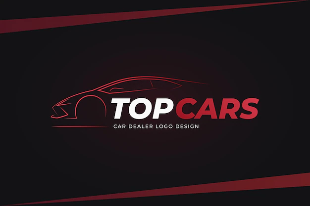 Free Vector | Gradient car dealer logo template