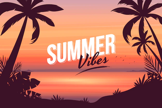 Free Vector | Gradient summer background