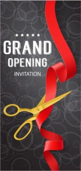 Free Vector | Grand opening banner