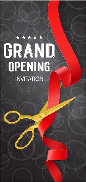 Free Vector | Grand opening banner