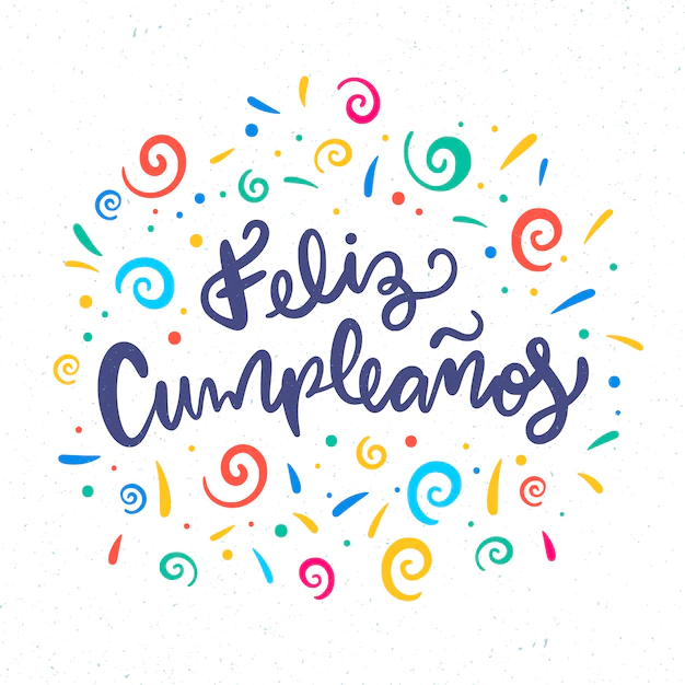 Free Vector | Happy birthday concept lettering