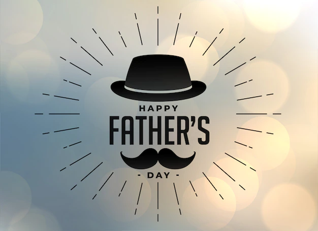 Free Vector | Happy fathers day hipster style background