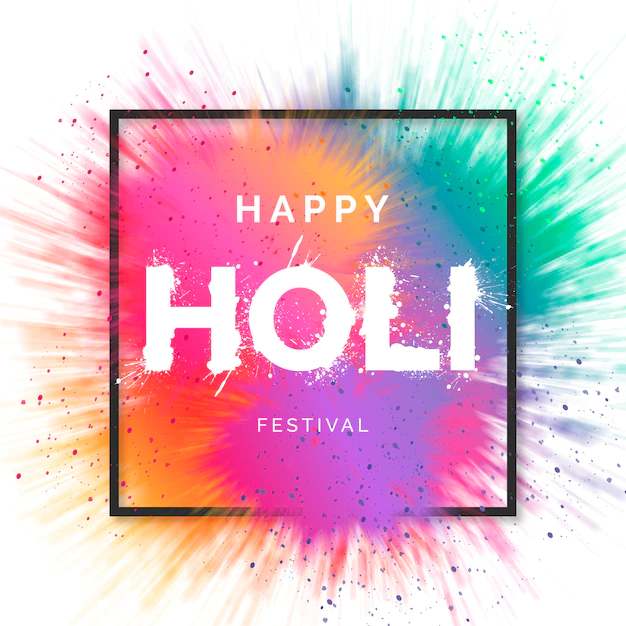 Free Vector | Happy holi festival background