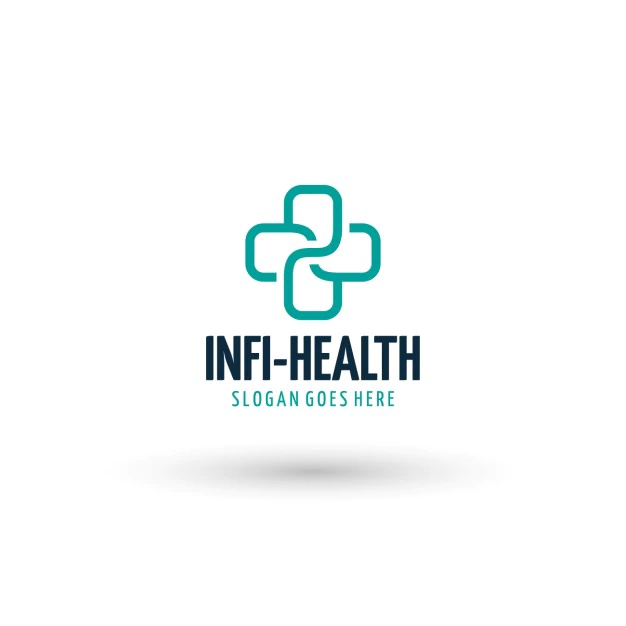 Free Vector | Health clinic logo template