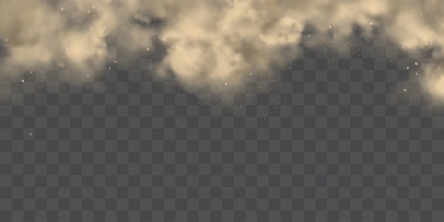 Free Vector | Heavy dust cloud realistic vector background