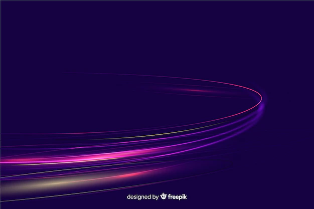 Free Vector | High speed lights trail background