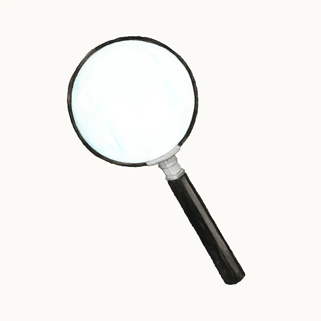 Free Vector | Illustration of a magnifying glass