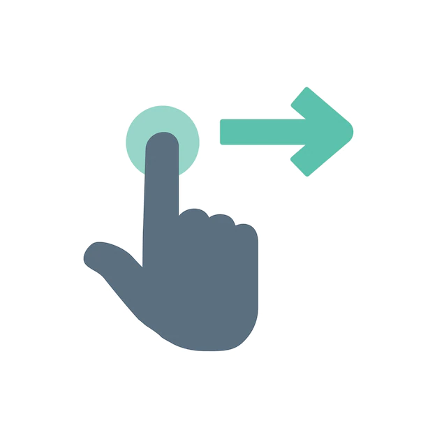 Free Vector | Illustration of touch screen hand gesture