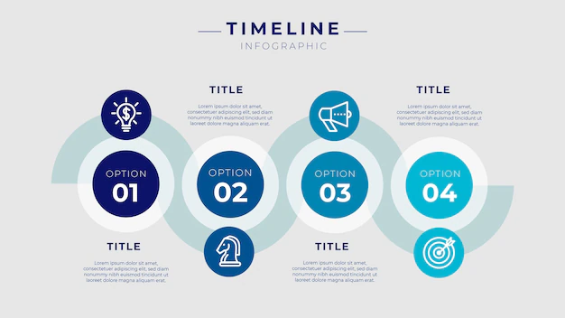Free Vector | Infographics timeline