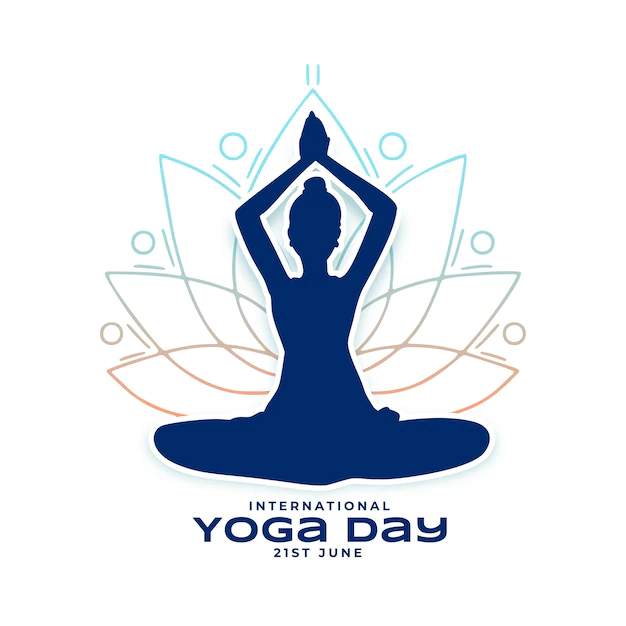 Free Vector | International yoga day celebration social post banner