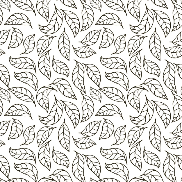 Free Vector | Leaves pattern design