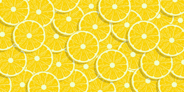 Free Vector | Lemon slice background