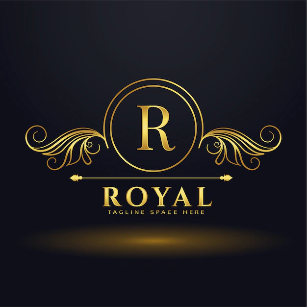 Free Vector | Letter r royal luxury logo for your brand