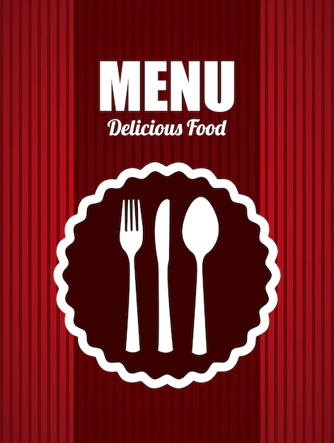 Free Vector | Menu graphic design