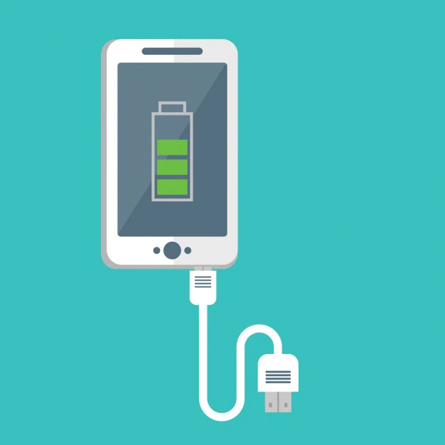 Free Vector | Mobile phone charging design