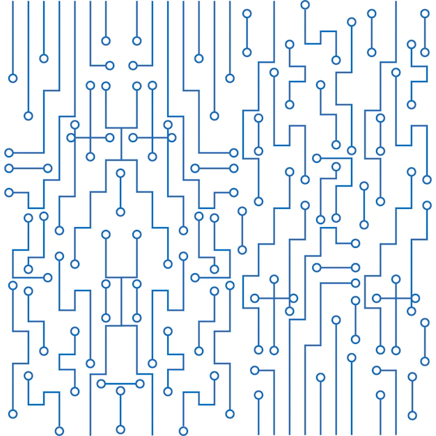 Free Vector | Modern circuit board technology background