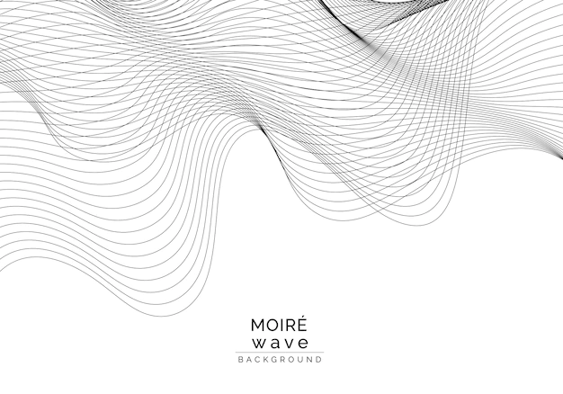 Free Vector | Moiré pattern background