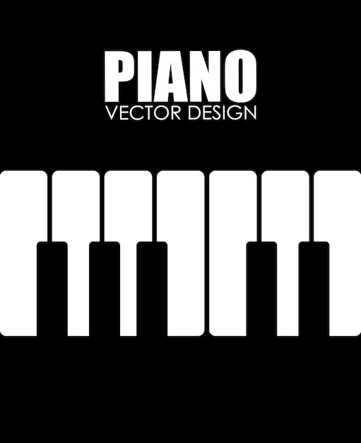 Free Vector | Music design black illustration