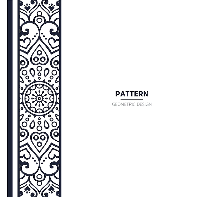 Free Vector | Pattern with mandala